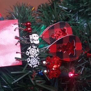 Christmas earrings